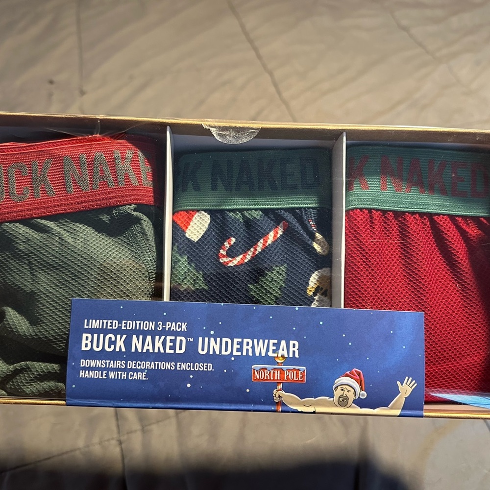 Duluth Trading Buck Naked Underwear 3-Pack